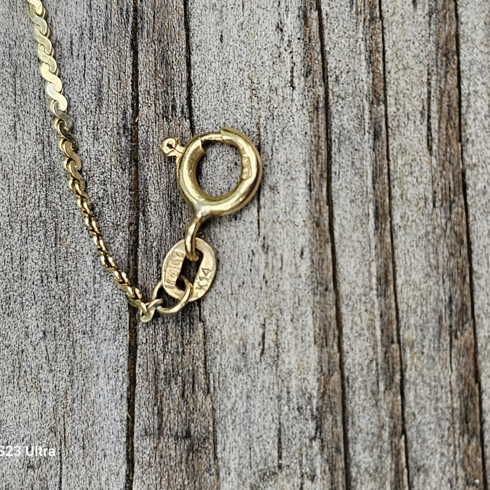 14k gold necklace
